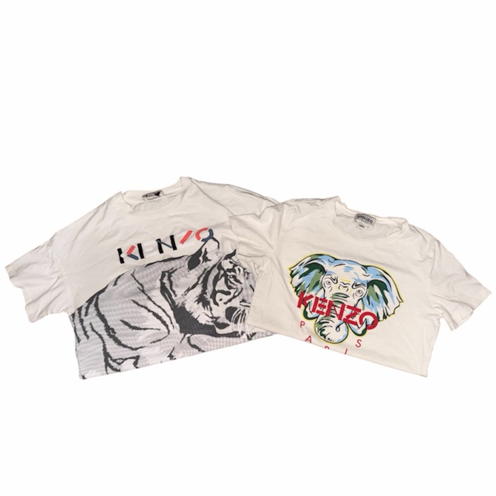 KENZO KIDS white tees set